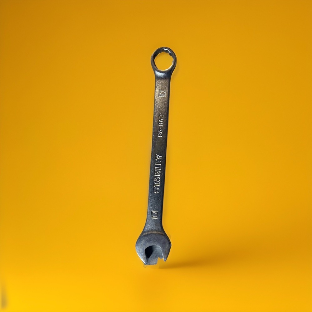 Stanley 17mm x 17mm Chrome Combo Wrench 12pt 86-862